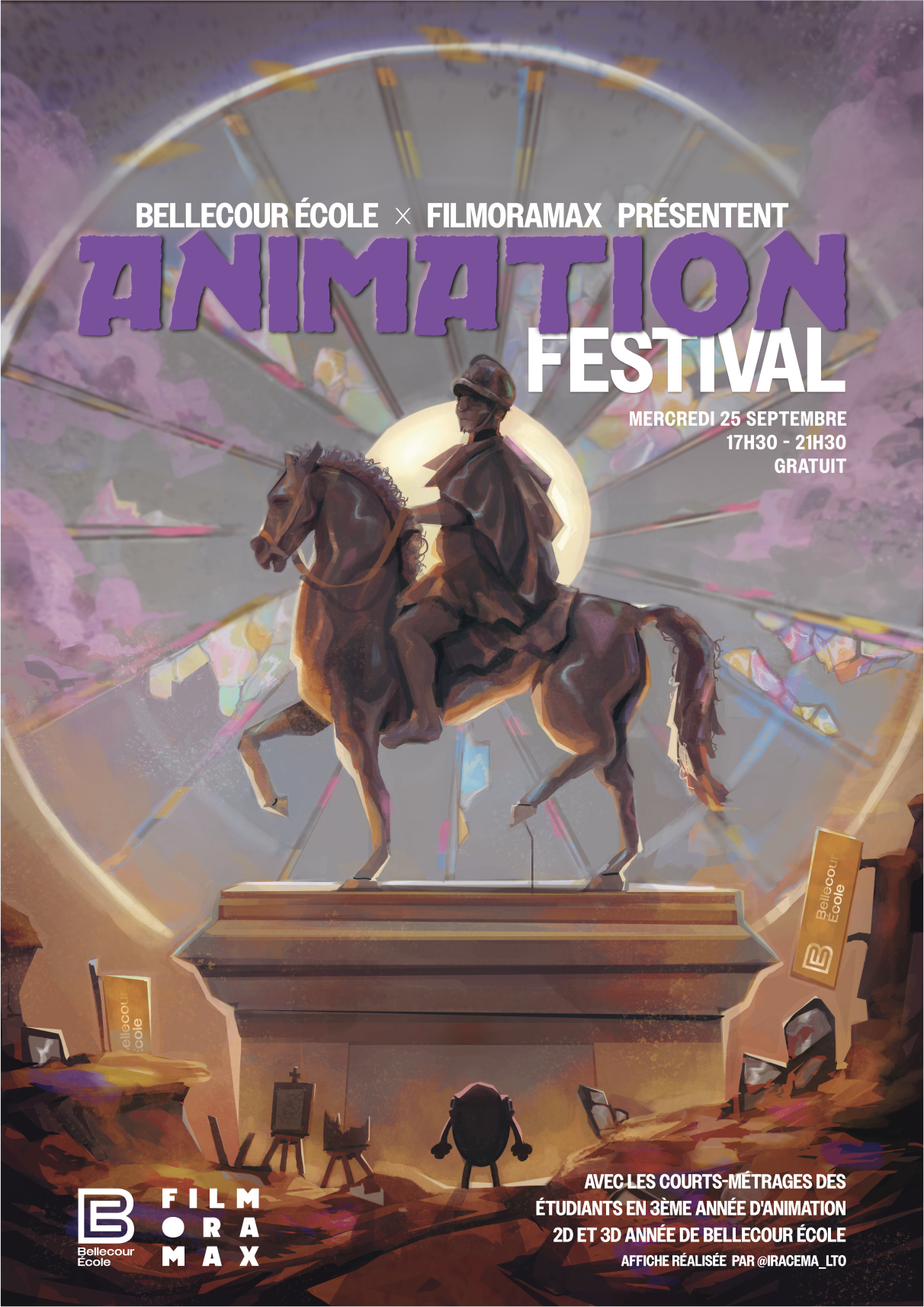 Affiche du festival Animation Festival de Bellecour Ecole